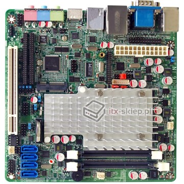 Jetway NF9D-2550 Atom D2550 2x1,86GHz DDR3 2xLAN 4xSATA mini-PCI Express