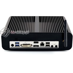 Komputer przemysłowy Fanless Core i3-3220T 2,8GHz 4GB SSD 120GB H01-H61-SSD120-19V-WiFi