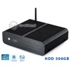 Komputer przemysłowy Fanless Core i5-3470T 2,9GHz 4GB HDD 500GB H02-H61-HDD500-19V-WiFi