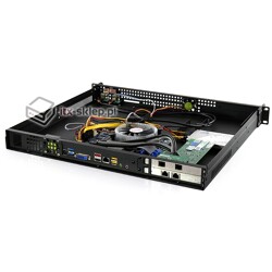 Serwer Mikrotik Rack 1U Core i3-3220T 4GB 5xLAN Delta-Rack-H61-19V-1