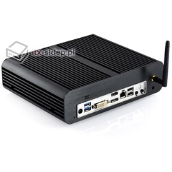 Komputer przemysłowy Fanless Core i3-3220T 2,8GHz 4GB HDD 320GB H01-H61-HDD320-19V-WiFi 1