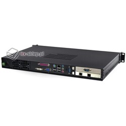 Komputer przemysłowy Rack 1U Atom D2550 4GB 3xLAN 2xRS-232 12-32V Delta-Rack-D2550-1