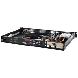 Komputer przemysłowy Rack 1U Atom D2550 4GB 3xLAN 2xRS-232 12-32V Delta-Rack-D2550-1