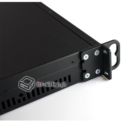 Komputer przemysłowy Rack 1U Atom D2550 4GB 3xLAN 2xRS-232 12-32V Delta-Rack-D2550-1