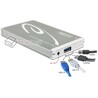 Obudowa zewnętrzna do dysku 2,5" 6Gbps Multiport USB 3.0 + eSATAp 9,5mm Delock 42514