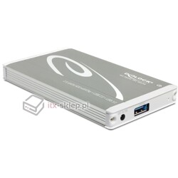 Obudowa zewnętrzna do dysku 2,5" 6Gbps Multiport USB 3.0 + eSATAp 9,5mm Delock 42514