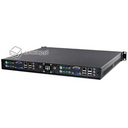 Komputer przemysłowy Rack 1U Dual System Atom D2500 Delta-Rack-Dual-2500-1