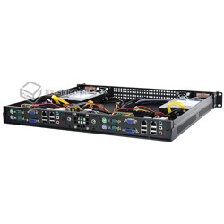 Komputer przemysłowy Rack 1U Dual System Atom D2500 Delta-Rack-Dual-2500-1