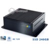 Komputer przemysłowy Atom D2500 heat-pipes 4GB 2xLAN 3xRS-232 SSD 240GB H01-D2500-SD240-P