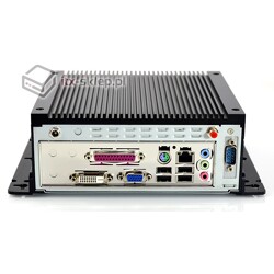 Komputer przemysłowy Atom D2700 heat-pipes 4GB 1xLAN 1xRS-232 SSD 240GB H01-D2700-SD240-P