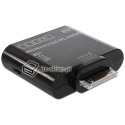 Adapter USB OTG Samsung Galaxy czytnik kart SD / SDHX / MS / MMC Delock 65358