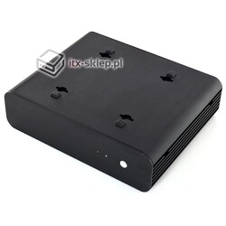 Komputer przemysłowy Fanless Core i3-3220T 2,8GHz 2xLAN 4GB SSD 60GB H01-Q77-SSD60-19V-WiFi