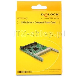 Adapter SATA - Compact Flash z obsługą bootowania