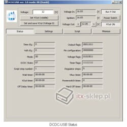 Przetwornica reduktor napięcia DCDC-USB-200 6-34V - 5-24V 150W