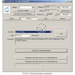 Przetwornica reduktor napięcia DCDC-USB-200 6-34V - 5-24V 150W