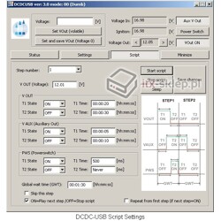 Przetwornica reduktor napięcia DCDC-USB-200 6-34V - 5-24V 150W