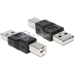 Adapter przejściówka USB 2.0 A-B M-M męsko-męski