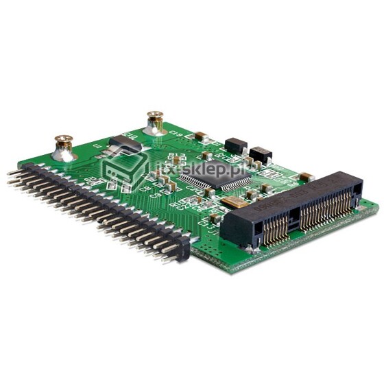 Adapter konwerter mSATA - IDE 44pin 5V do dysków SSD Delock 62434