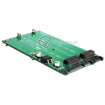 Adapter konwerter MacBook Air 2xSSD - SATA Delock 62494
