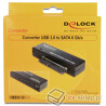 Adapter przejściówka USB 3.0 - SATA 6Gbps Delock 62486