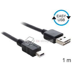 Kabel EASY-USB 2.0-A - mini-B M-M 1m Delock 83362