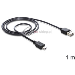 Kabel EASY-USB 2.0-A - mini-B M-M 1m Delock 83362