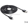 Kabel EASY-USB 2.0-A - mini-B M-M 3m Delock 83364