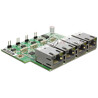 Jetway Adapter 4xLAN gigabit (Realtek Chipset) ADE4RTLAN