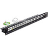 Keystone Patchpanel 19" 24 portowy Delock 43260