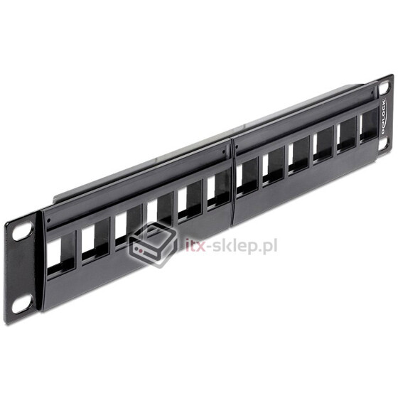 Keystone Patchpanel 10" 12 portowy Delock 43259