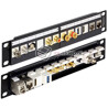 Keystone Patchpanel 10" 12 portowy Delock 43259