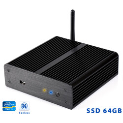 Komputer NUC Fanless Core i3-3217U 1,8GHz 4GB SSD 64GB Delta-NUC1-SSD64-WiFi