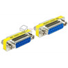 Adapter przejściówka Sub-D 15pin żeńsko-żeński F-F 1:1 Gender Changer