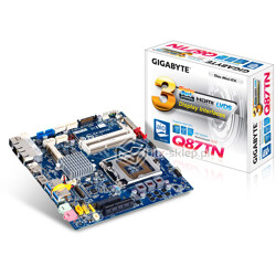 Gigabyte GA-Q87TN Thin mini-ITX Q87 vPro Haswell LGA1150 2xLAN USB 3.0 RAID