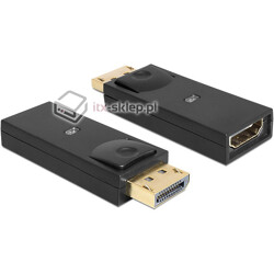 Adapter Displayport męski (M)  HDMI żeński (F) Delock 65258