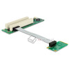 Elastyczny Riser Card mini PCI-Express - 2x PCI 32bit 5V 13cm