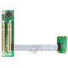 Elastyczny Riser Card mini PCI-Express - 2x PCI 32bit 5V 13cm
