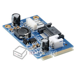 Adapter konwerter mSATA full size - 1x SATA 7 pin Intel NUC Akasa AK-PCCMSA-01