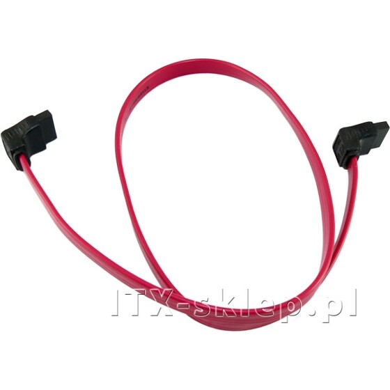 Kabel SATA kątowy 50 cm 0,5 m