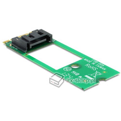 Adapter konwerter M.2 NGFF - SATA 22 pin do dysków M.2 Delock 62517
