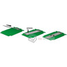 Adapter konwerter M.2 NGFF - SATA 22 pin do dysków M.2 Delock 62517
