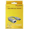 Adapter HDMI (M) VGA 15pin żeński (F) 15cm Delock 65469