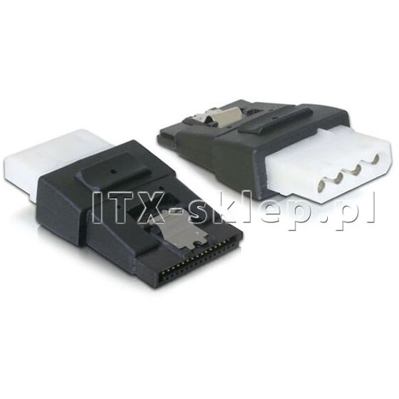 Adapter SATA zatrzask - Molex 4PIN