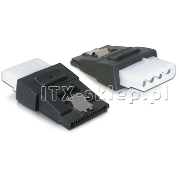 Adapter SATA zatrzask - Molex 4PIN