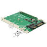 Adapter konwerter SATA 22 pin - M.2 NGFF do dysków M.2 w ramce 2,5" Delock 62544