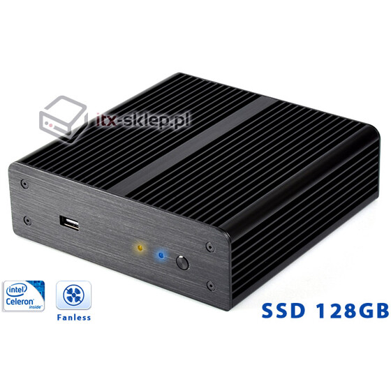 Komputer NUC Fanless Celeron 847 1,1GHz 4GB SSD 128GB Delta-NUC3-SSD128