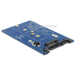 Adapter konwerter SATA 22 pin - M.2 NGFF do dysków M.2 Delock 62559