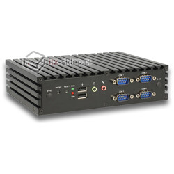 Komputer NUC Fanless Celeron N2930 1,83GHz 4GB SSD 120GB Delta-NUC4-SSD120-WiFi 9-24VDC