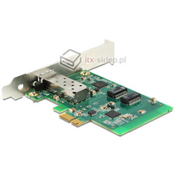 PCI-Express x1 SFP Slot Gigabit LAN Intel 82583V Delock 89368