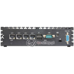 Komputer NUC Fanless Atom D525 1,80GHz 2GB HDD 320GB Delta-NUC5-HDD320 12VDC